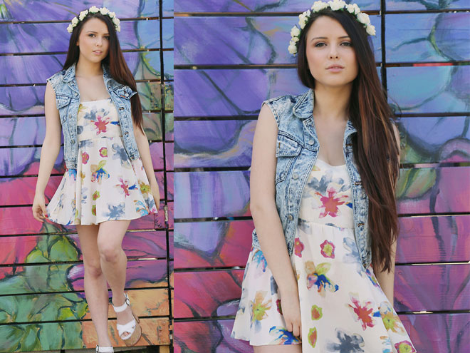 Платье с цветочным рисунком: как выбрать и с чем носить | l2luna.ru | Дзен