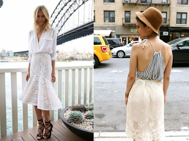 Модные белые платья 2023–2024 года: тенденции и новинки