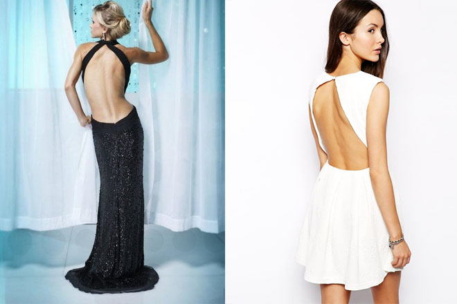 Как правильно носить платье с открытой спиной: 5 правил