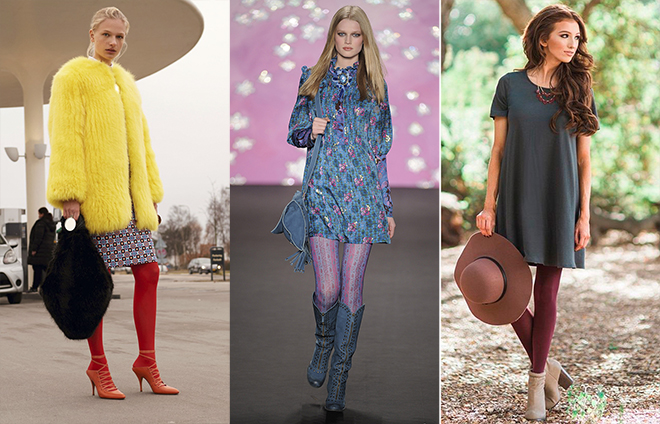 Идти в ногу с модой: как стилисты рекомендуют носить колготы