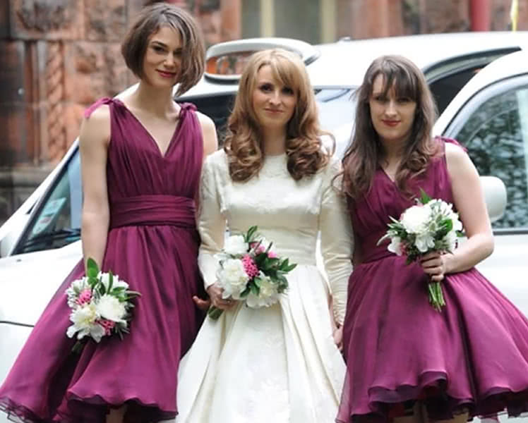 Какие платья для подружек невесты выбирают знаменитости