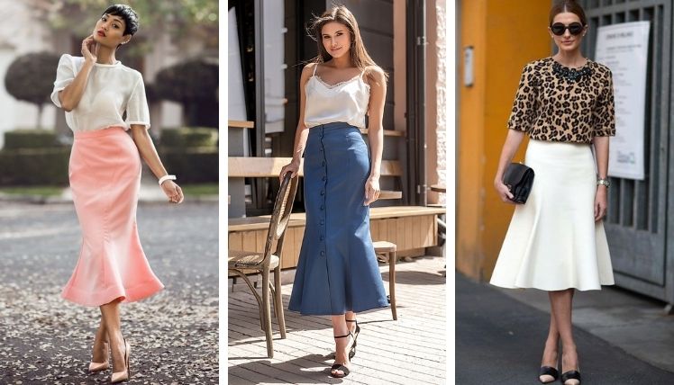 С чем носить юбки разных фасонов?