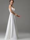 Белое длинное платье с вырезом на спине, фото 3