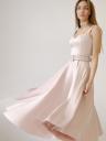 Нарядное платье миди длины розового цвета, фото 5