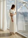 «Захватывающее дух белое платье для женщин | Красивое вечернее платье с разрезом сбоку | Идеальное платье для невесты или выпускного бала», фото 4