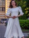 "Идеально подходит для вечернего или свадебного платья | Белое платье для женщин | Платье без спинки | Летнее платье | Коктейльное платье", фото 6