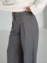 Теплые классические брюки палаццо, фото 4