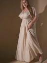 Вечернее длинное шифоновое платье на свадьбу для мамы невесты или жениха, большой размер, фото 6