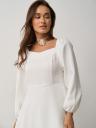 Женское элегантное белое платье, фото 3