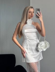 Черное елегантное платье