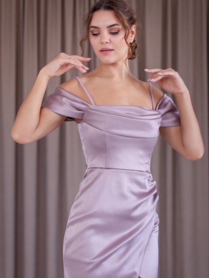 Женское пастельное платье прямого силуэта, фото 1