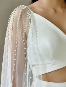 Нарядная накидка к платьям