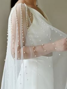 Нарядная накидка к платьям