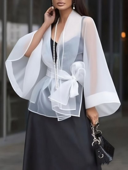 Нарядная накидка к платьям, комбинезонам и к повседневной одежде, фото 1