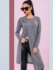 Дизайнерский свитер туника к джинсам