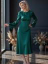 Увеличить фото Изумрудное платье для коктейльных мероприятий, фото 2