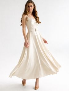 Платье без рукавов до щиколотки на все случаи жизни