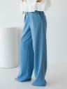 Классические светло синие женские летние брюки, фото 2