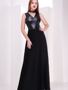 Привлекательное вечернее платье черного цвета
