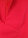 Красное платье футляр с декольте, фото 4